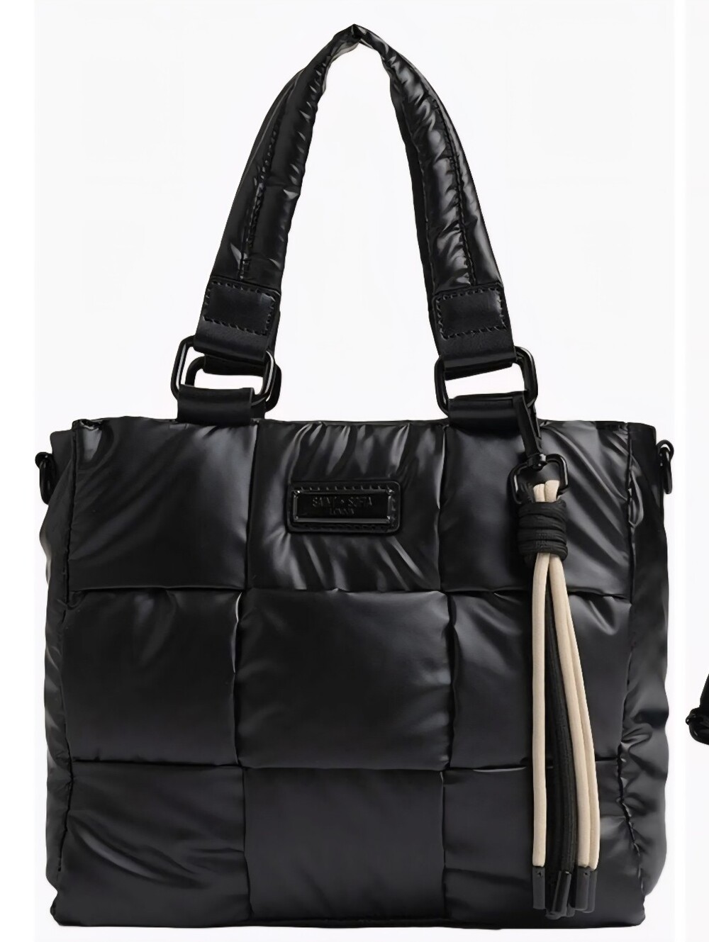 Woven Mini Penny Tote Bag